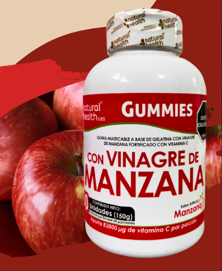 NH ANT GUMMIES CON VINAGRE DE MANZANA